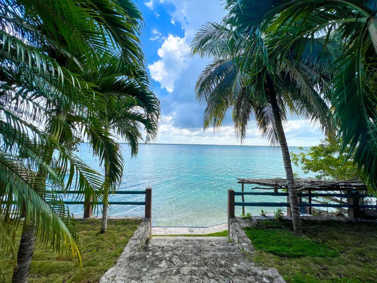 Villa Santuario Lake Front Oasis Bacalar Exterior photo