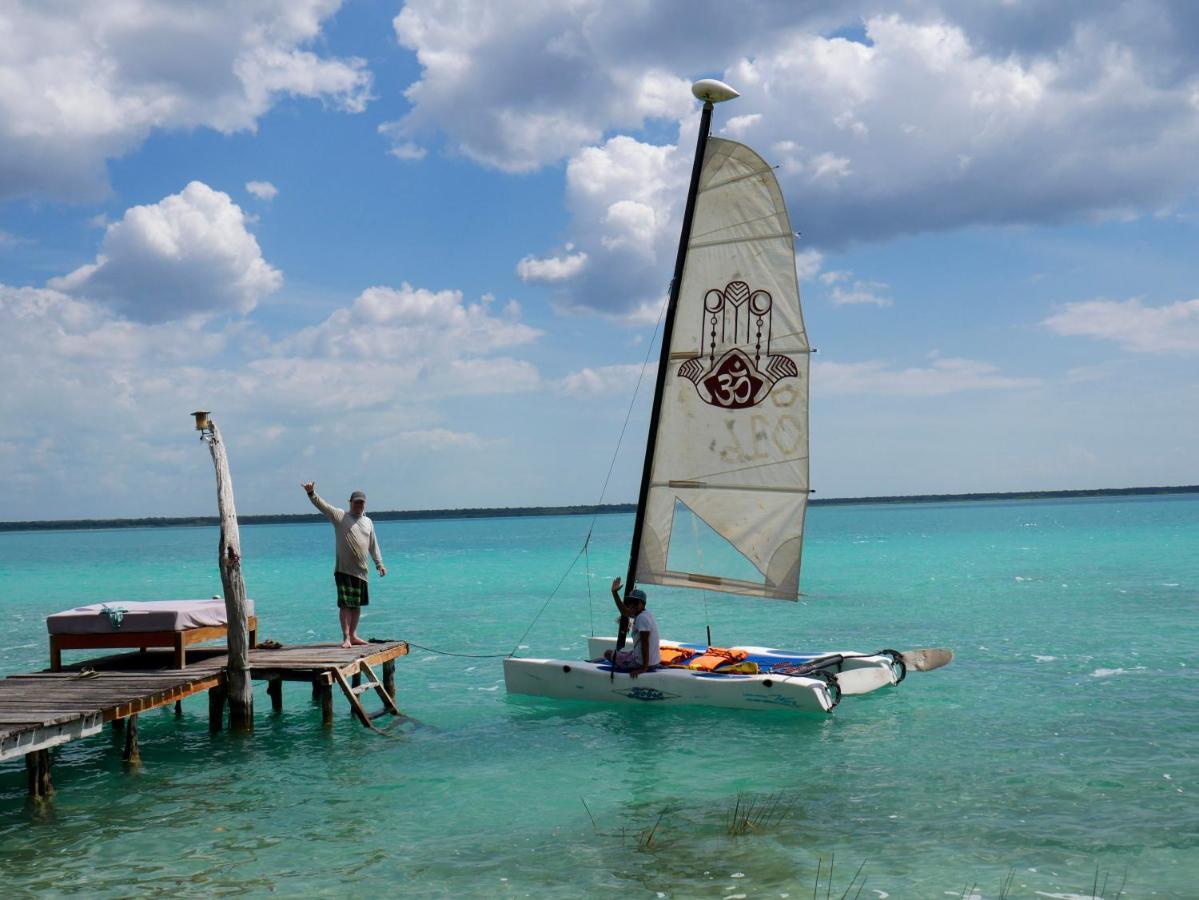 Villa Santuario Lake Front Oasis Bacalar Exterior photo