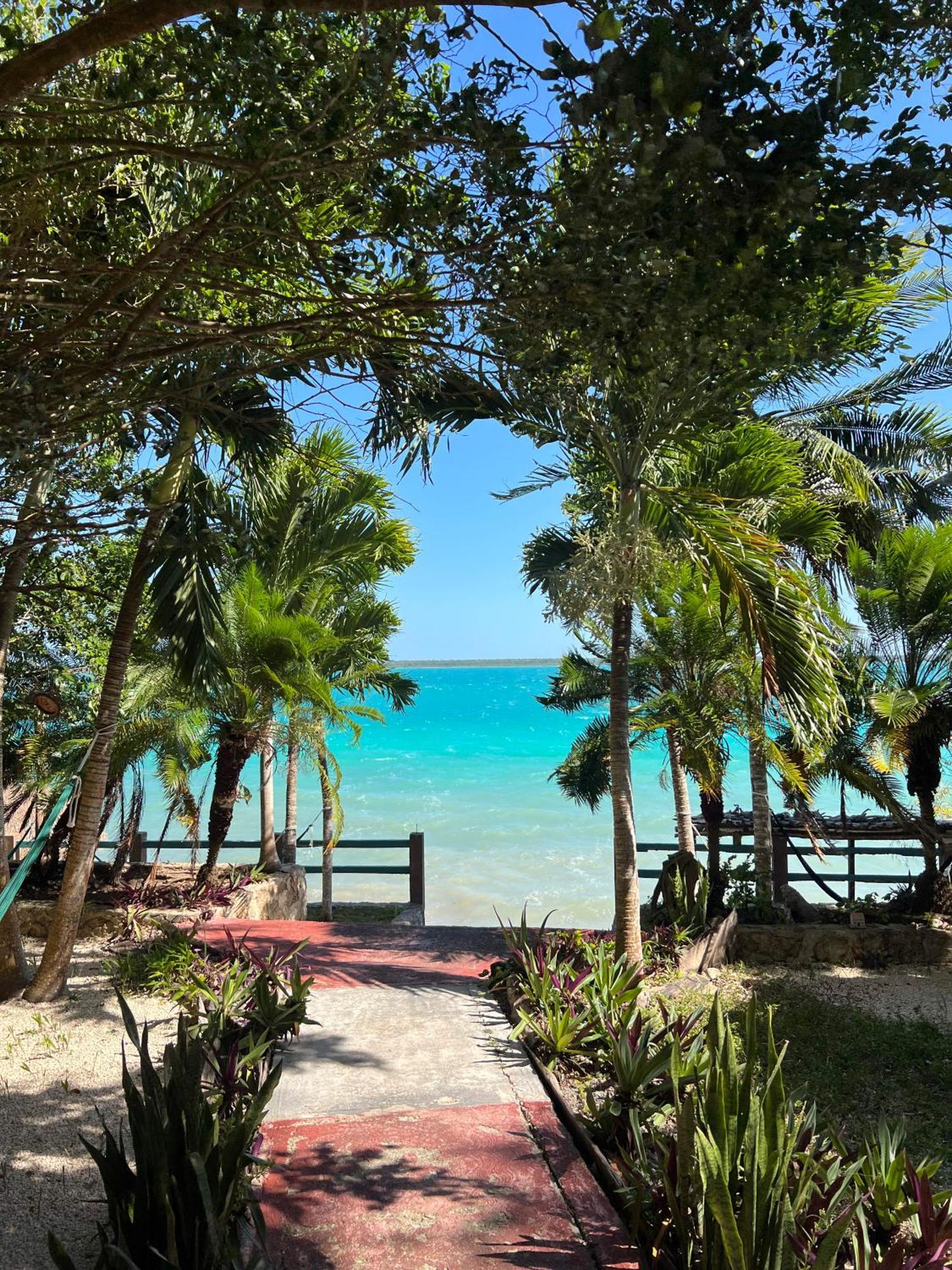 Villa Santuario Lake Front Oasis Bacalar Exterior photo