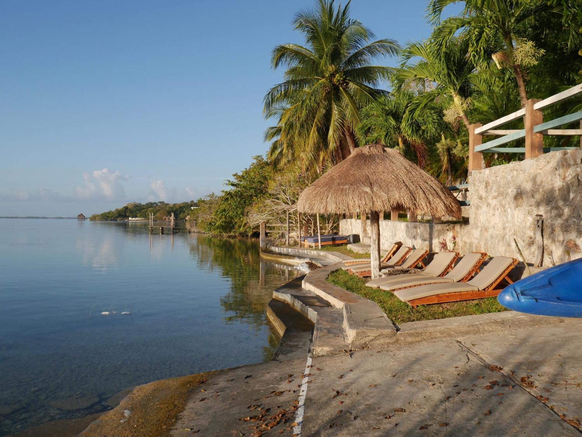 Villa Santuario Lake Front Oasis Bacalar Exterior photo