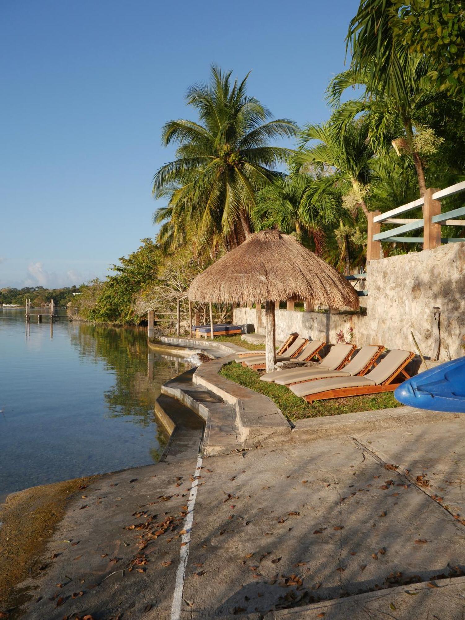 Villa Santuario Lake Front Oasis Bacalar Exterior photo