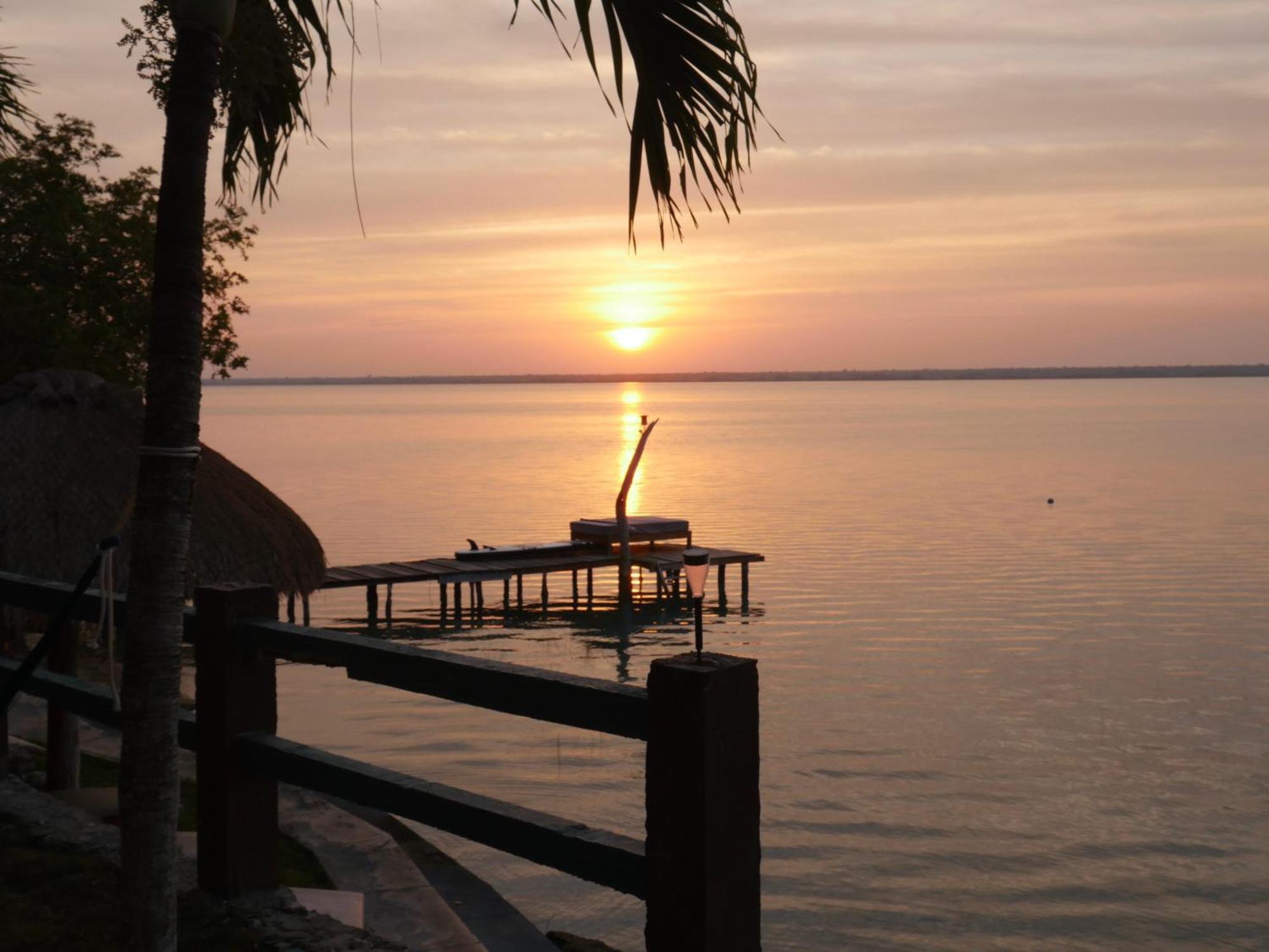 Villa Santuario Lake Front Oasis Bacalar Exterior photo