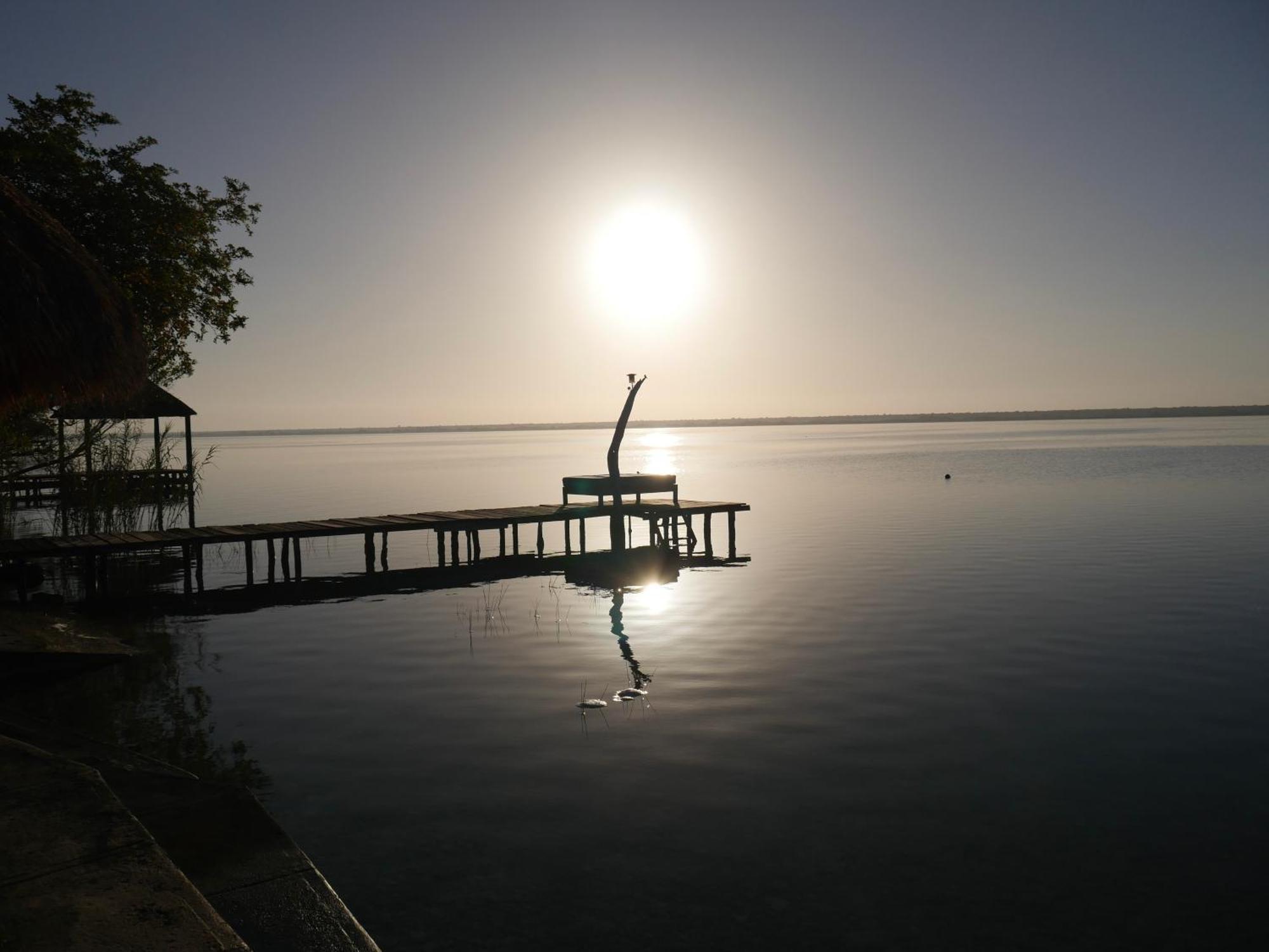 Villa Santuario Lake Front Oasis Bacalar Exterior photo